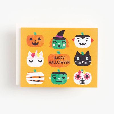 Pumpkin Pals Halloween Card