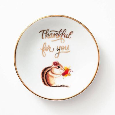 Chipmunk Trinket Dish