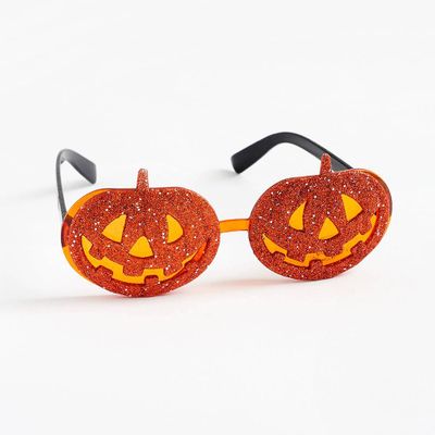 Pumpkin Glitter Sunglasses