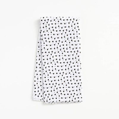 Black Polka Dots Tissue Paper