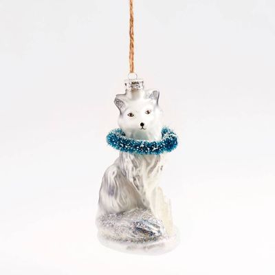 Winter Fox Ornament