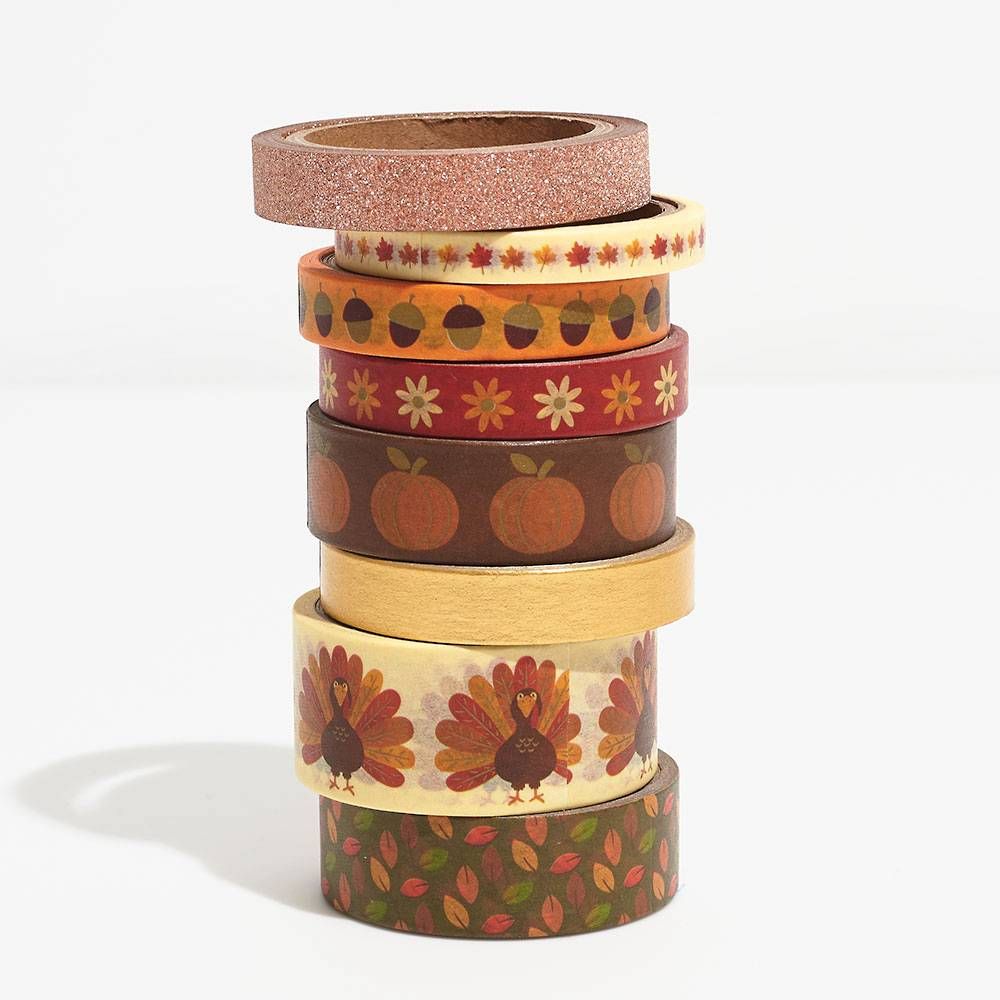 Fall Icon Washi Tape