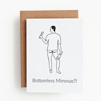 Bottomless Mimosas Card