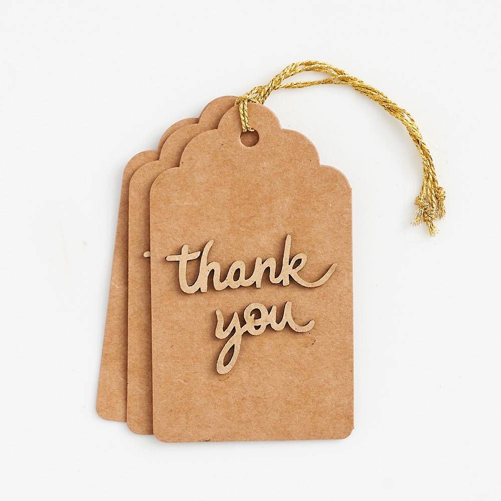 Thank You Gift Tags