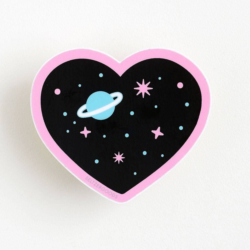 Heart Space Sticker