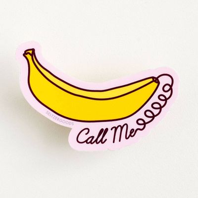 Call Me Banana Sticker