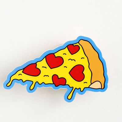 Pizza Love Sticker