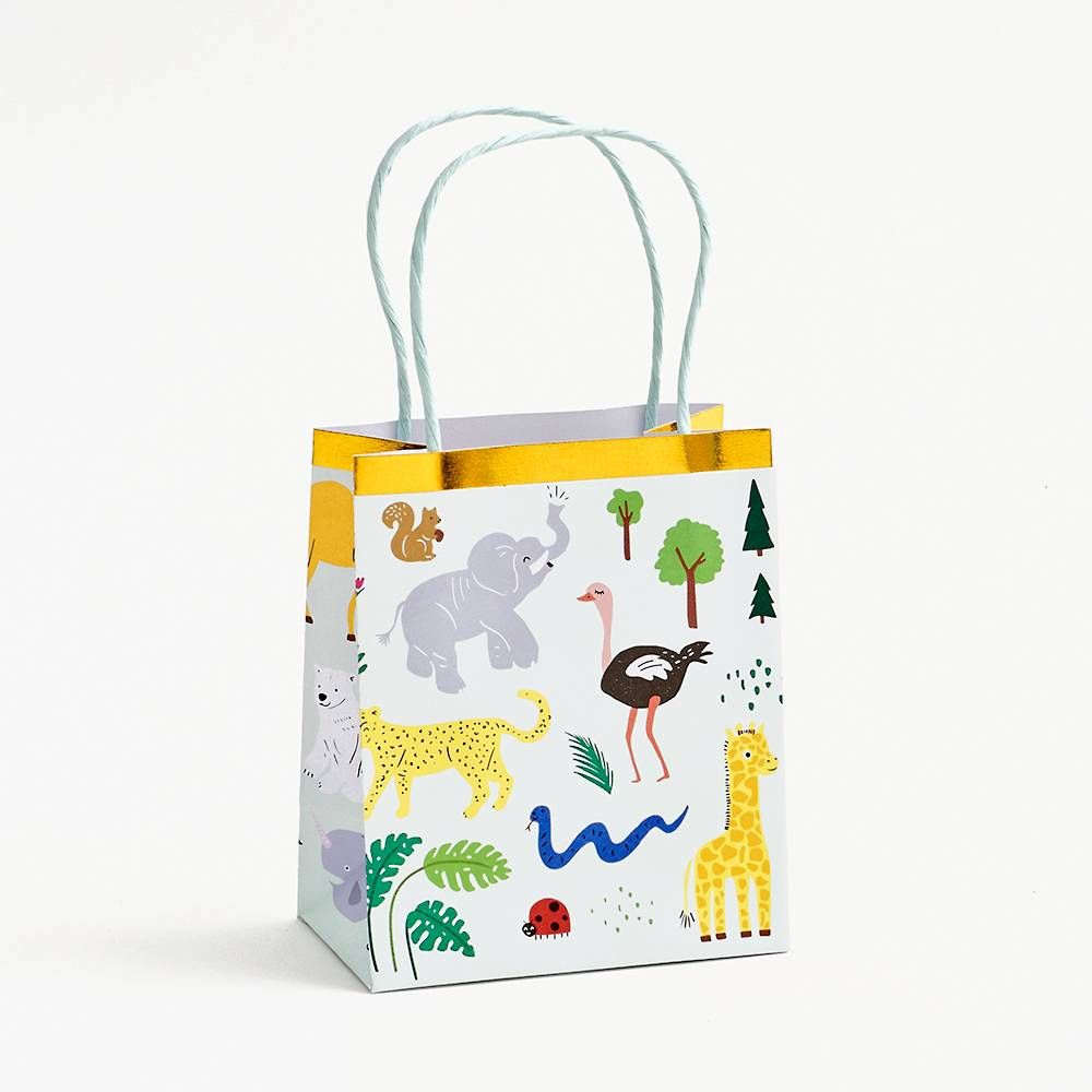 Jungle Animals Treat Bags