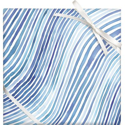 Watercolor Ripples Wrapping Paper