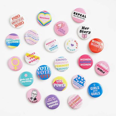 Feminist Button