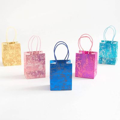 Bright Multicolored Crush Mini Treat Bags