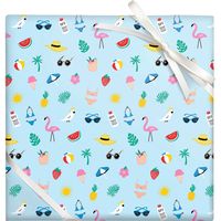 Summer Icons Wrapping Paper