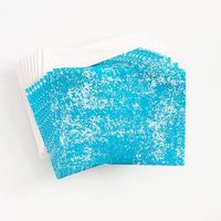 Crushed Blue Stationery Set