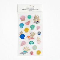 Seashell and Coral Stickers