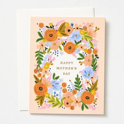 Floral Bouquet Mother's Day Card