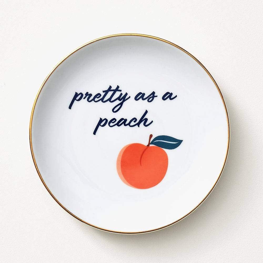 Peach Trinket Tray