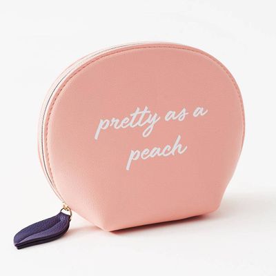 Peach Cosmetic Bag