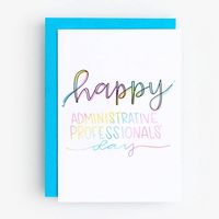 Administrative Professionals Day Thank You Card