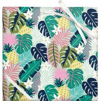 Tropical Leaves Wrapping Paper