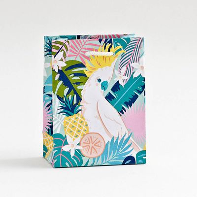 Tropical Leaves Gift Bag