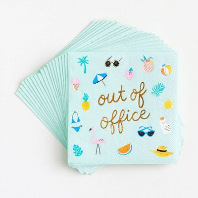 Out of Office Cocktail Napkins