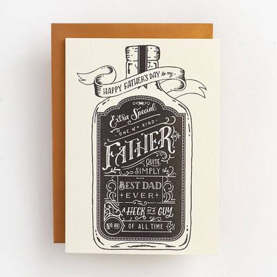 Whiskey Father's Day Card