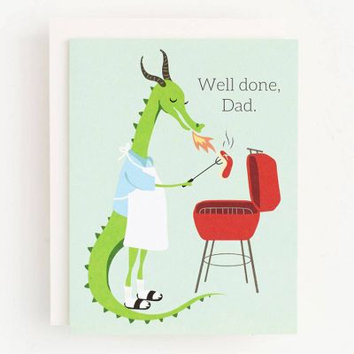 Dad Dragon Father's Day Card