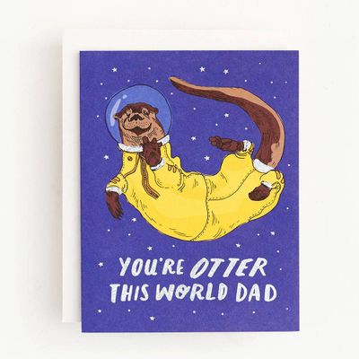 Otter this World Father's Day Card