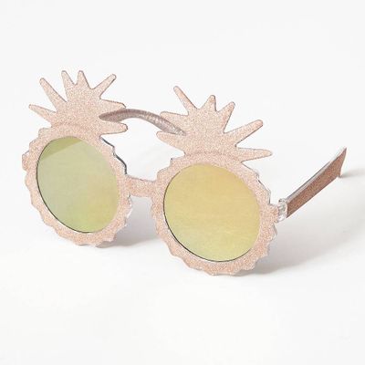 Pineapple Glitter Sunglasses