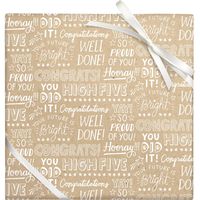 Congrats Paper Wrapping Paper