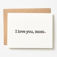 Love You Mother's Day Card