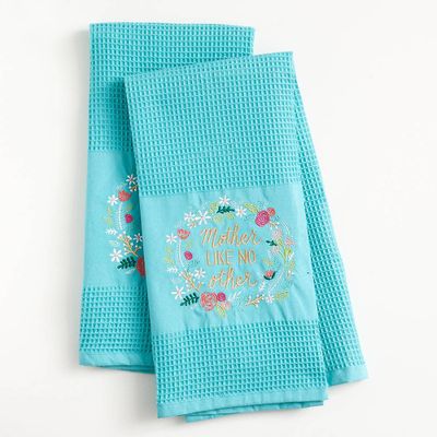 Mother Like No Other Waffle Towel