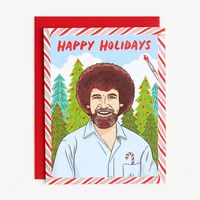 Tree Painting Holiday Card