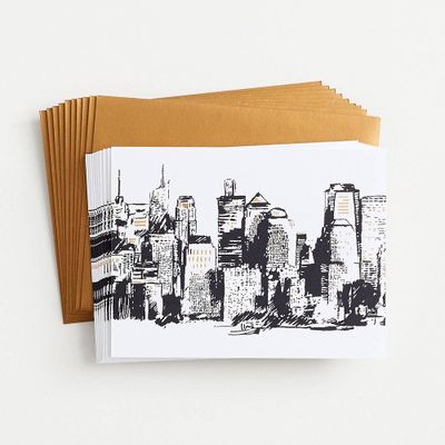 City Sketch Stationery Set