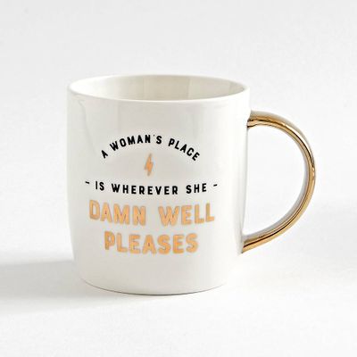 A Woman's Place Mug