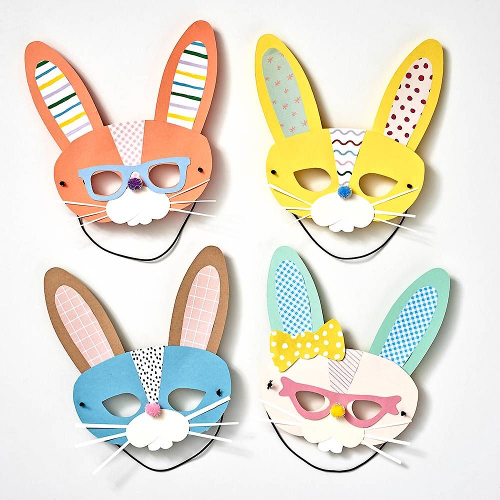 Bunny Printed Mask Kit