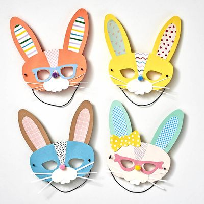 Bunny Printed Mask Kit