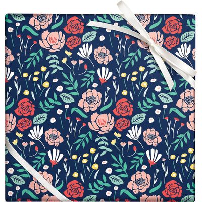 Meadow on Night Wrapping Paper