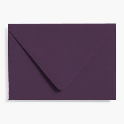 4 Bar Aubergine Envelopes