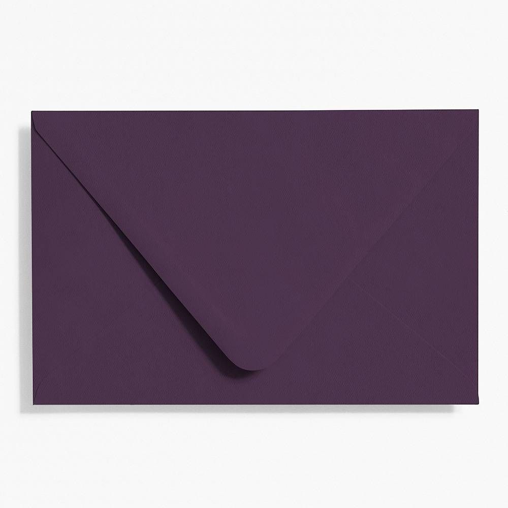 A9 Aubergine Envelopes