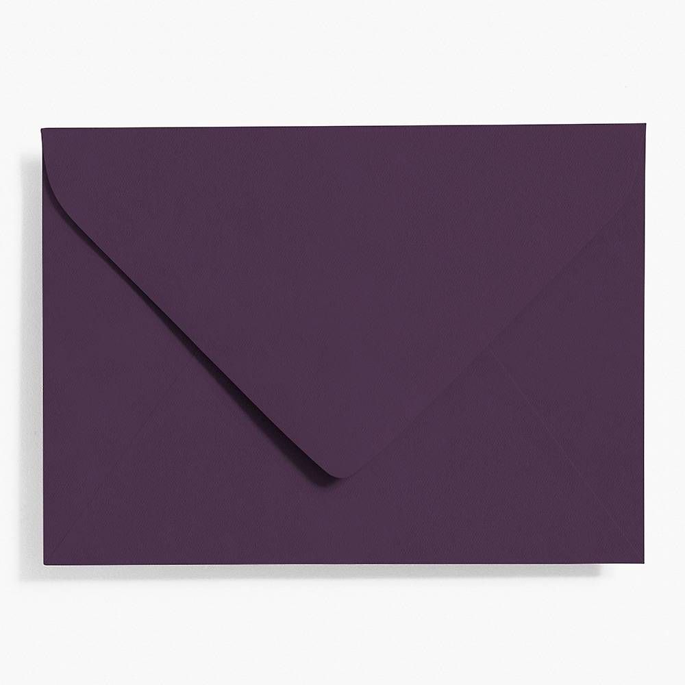 A7 Aubergine Envelopes