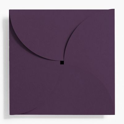 5.25" Square Aubergine Petal Envelopes