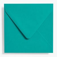 5.75" Square Peacock Envelopes