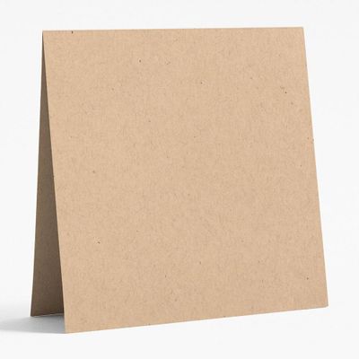 5.5" Square Paper Bag Folded Cards