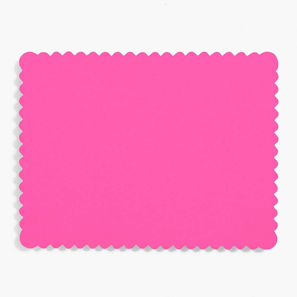 Scallop A2 Fuchsia Cards