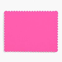 Scallop A2 Fuchsia Cards