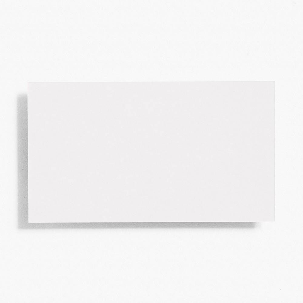 Eco White Business Cards