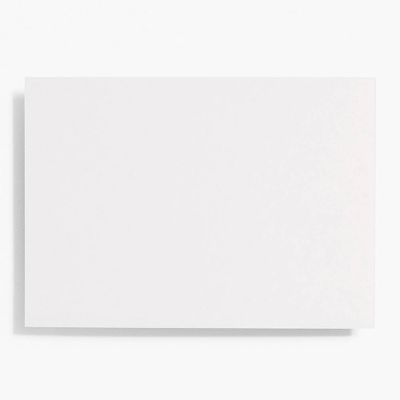 A7 Eco White Note Cards