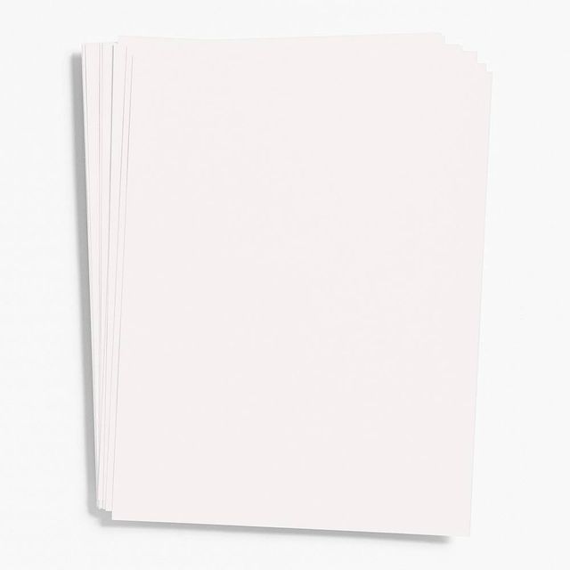 Pure White Card Stock 8.5 x 11 Bulk Pack