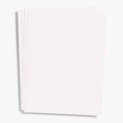 Eco White Card Stock 8.5" x 11"